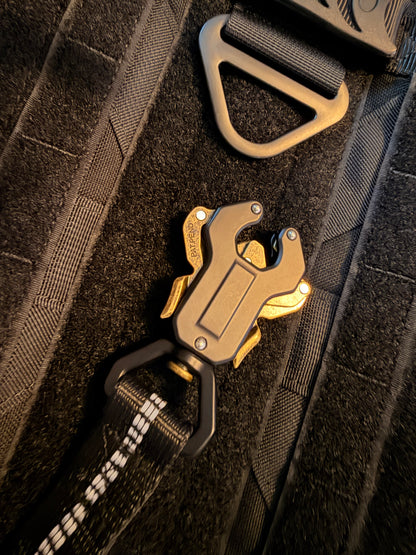 Heavy Duty Quick-Release Bungee Leash (Absorbs Pulls)