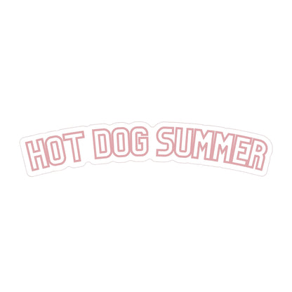 Fur Elise Hot Dog Summer Sticker