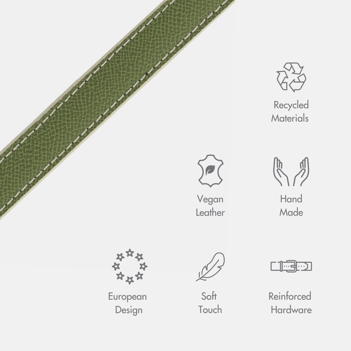 Leash 4ft - Vegan Leather