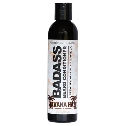 Badass Beard Care Beard Conditioner For Men - Havana Haze 8 oz - Made of Natural Ingrediens for Healthy Soften and Itchness Free Beard and Mustache