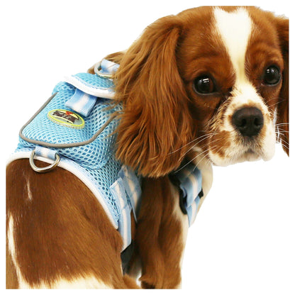 Pet Life ® 'Pocket Bark' Reflective Adjustable Fashion Pet Dog Harness w/ Hook-and-Loop Pouch and Dual Harness Rings