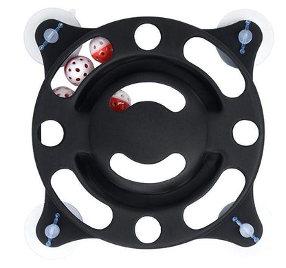 Pet Life ® 'Sticky-Swipe' Interactive Suction Cup Kitty Cat Toy