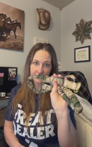 Camo Dual-Handle Bungee Leash