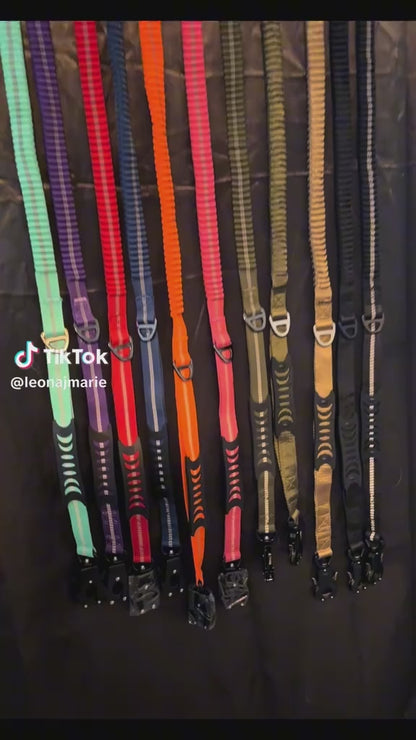 Heavy Duty Quick-Release Bungee Leash (Absorbs Pulls)
