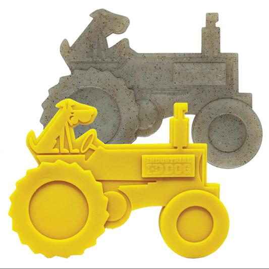 Tractor Nylon Dog Toy for Aggressive Chewers | USA Made | SodaPup